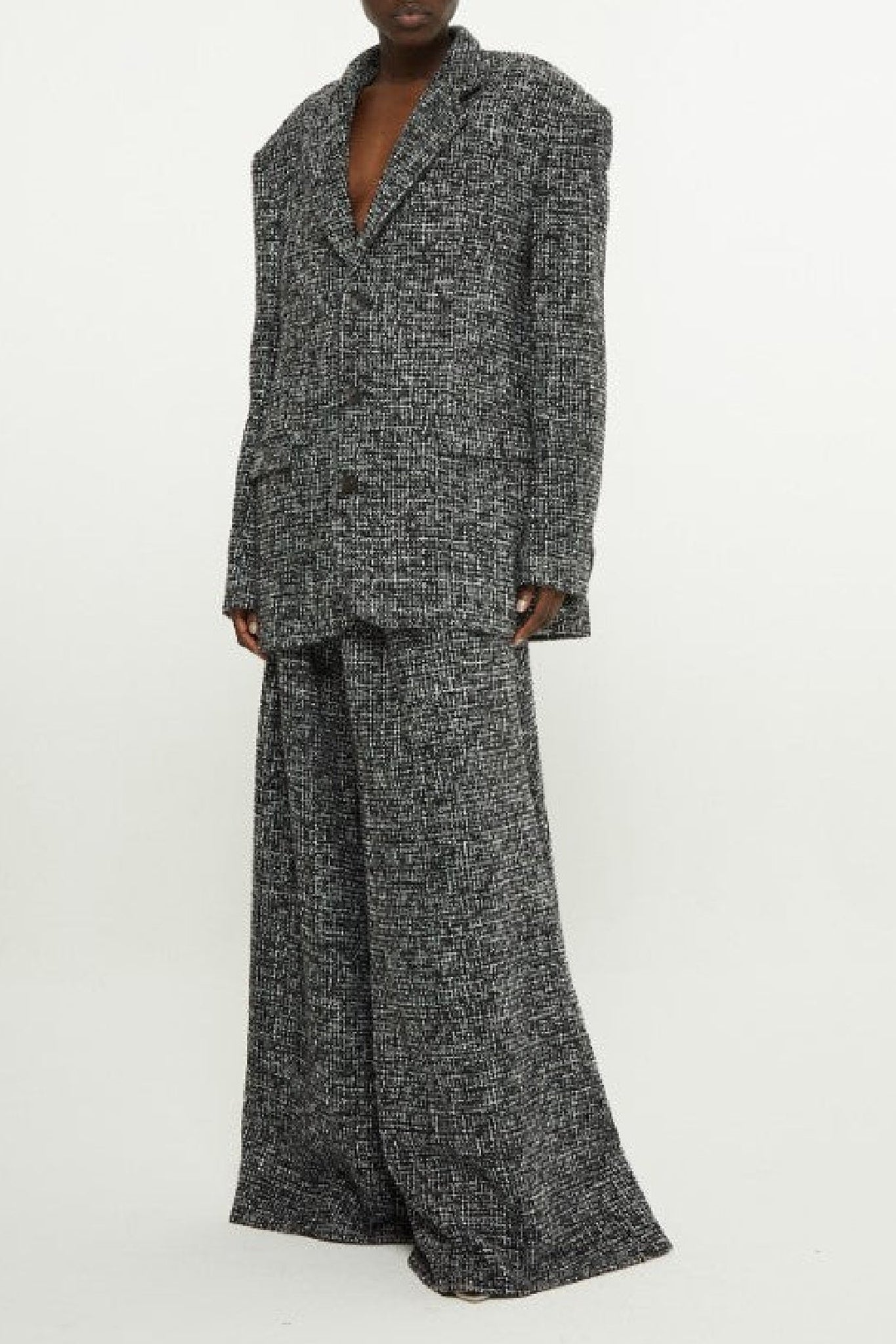Veste oversize - Black & White