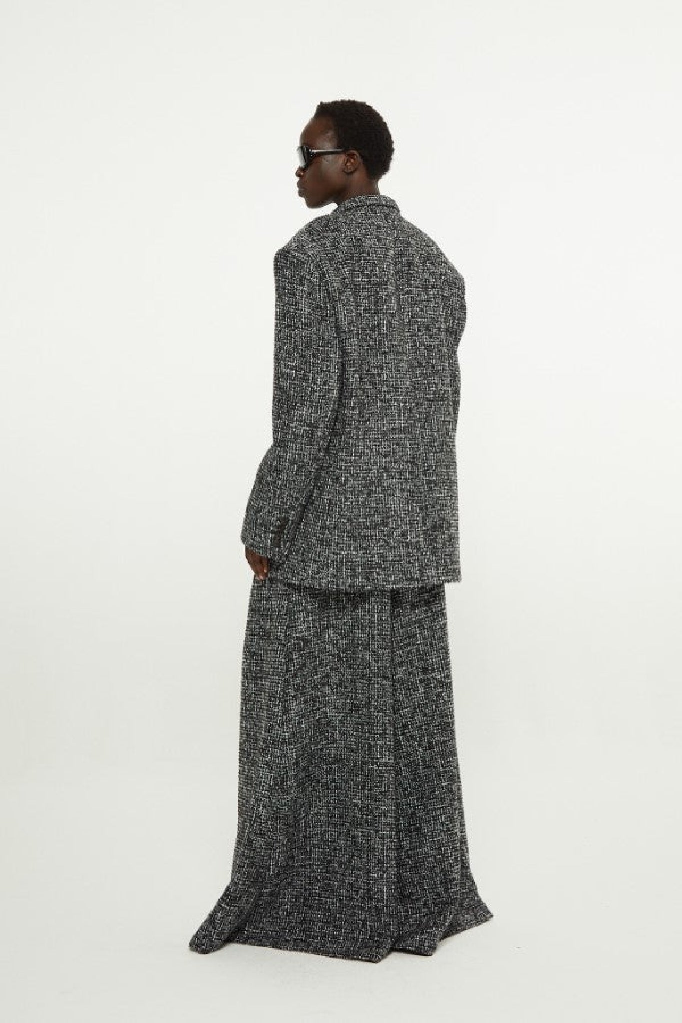 Veste oversize - Black & White