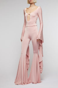 Maxi trousers - Light Pink