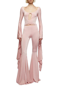 Maxi trousers - Light Pink