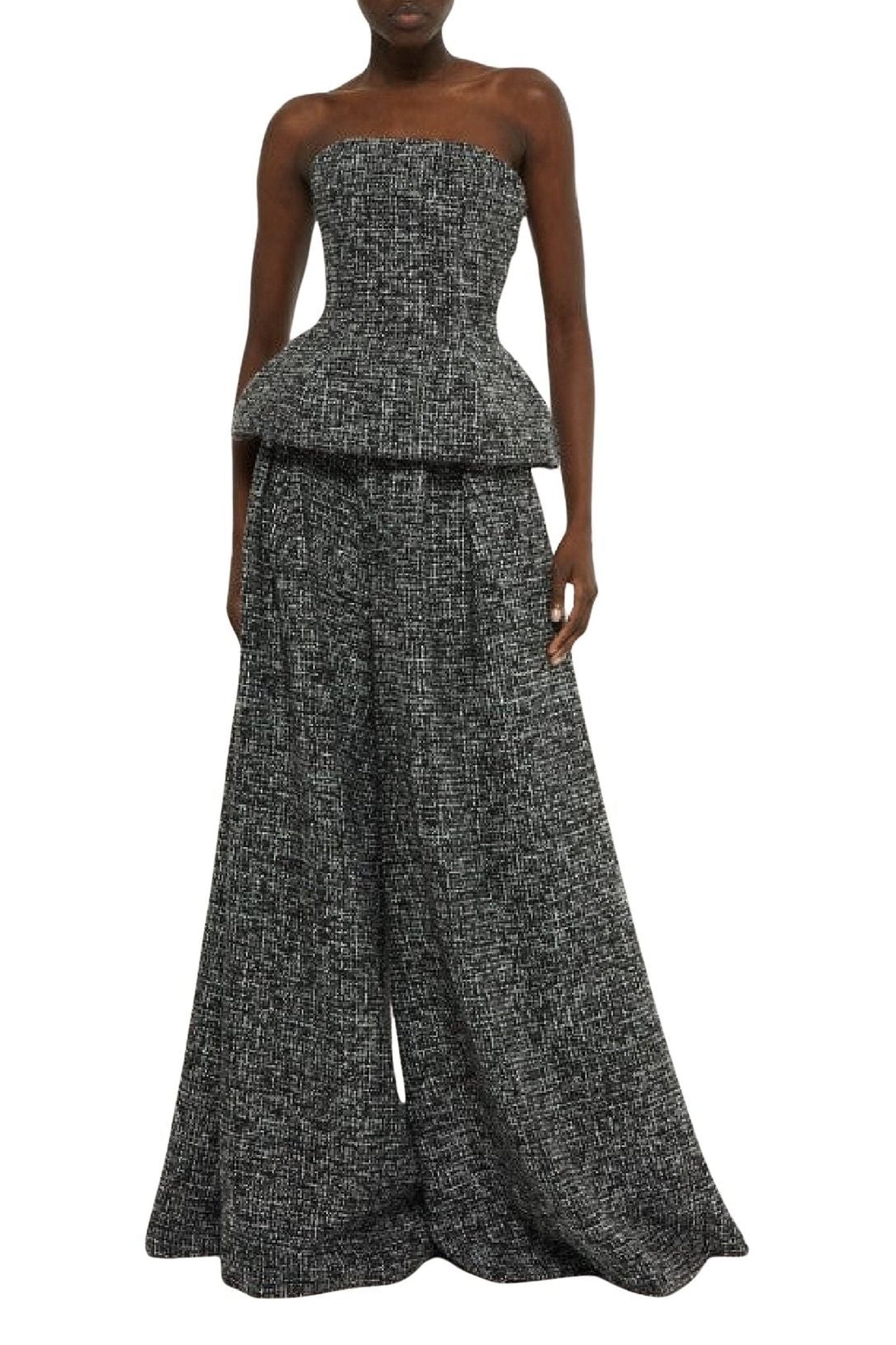 Pantalon palazzo - Black & White