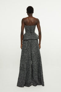 Pantalon palazzo - Black & White