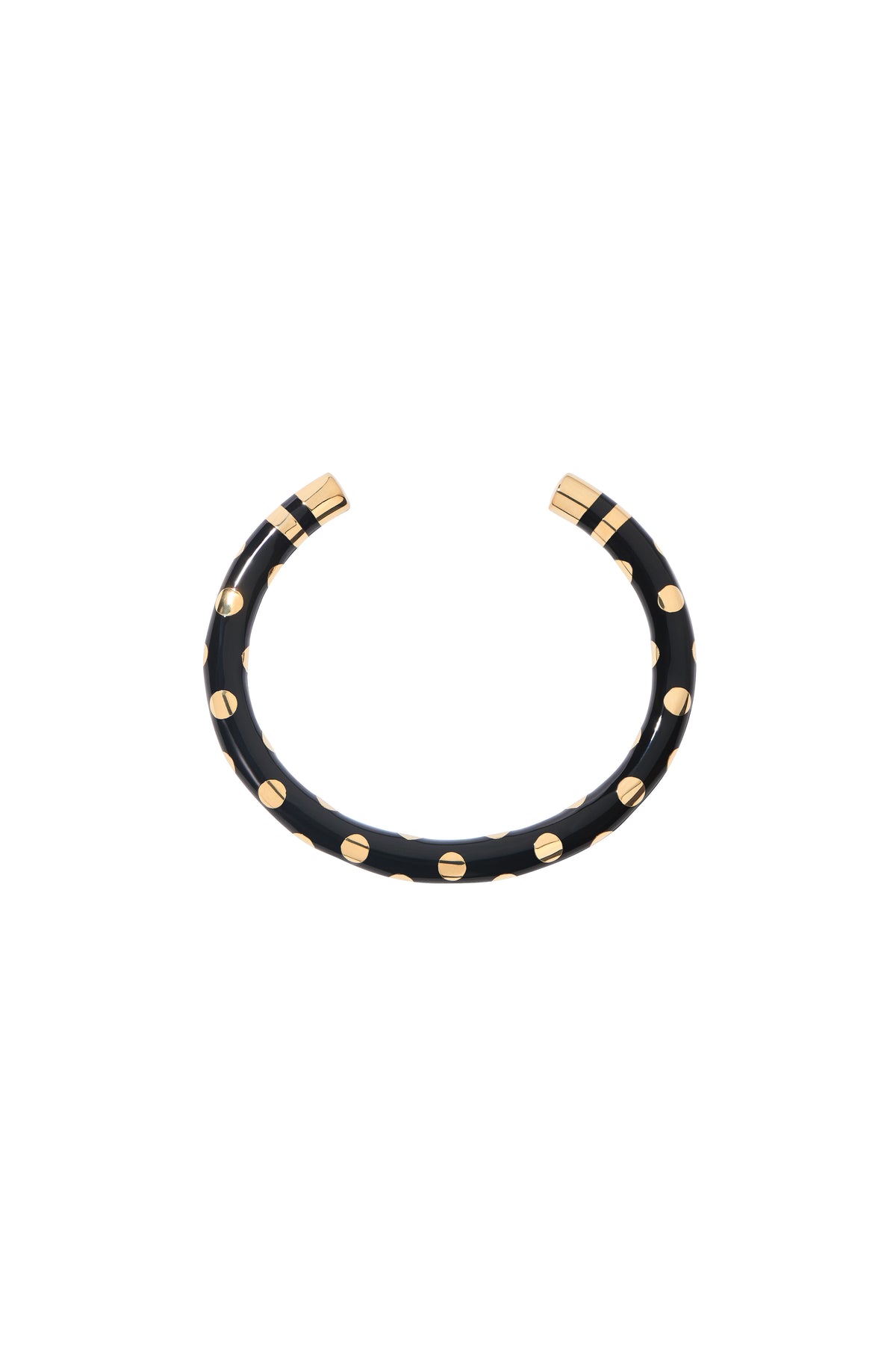 Bracelet Positano Clou Pm - Doré et noir