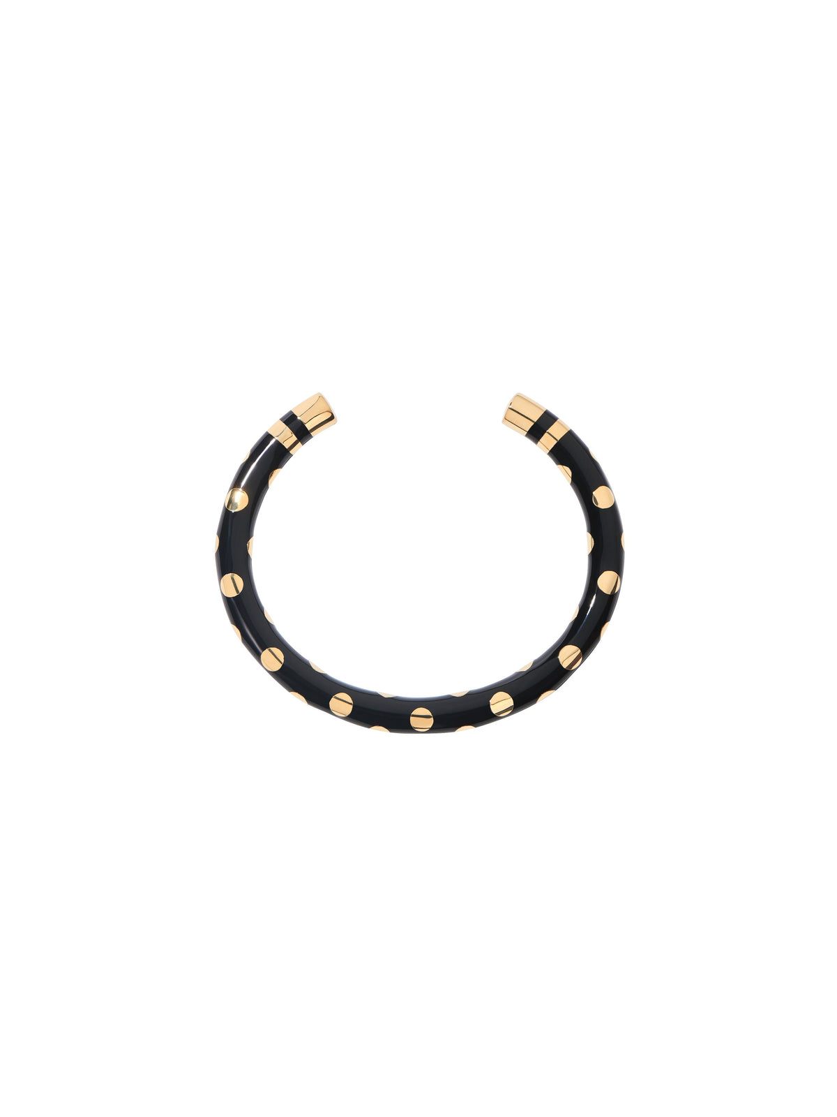 Bracelet Positano Clou Pm - Doré et noir