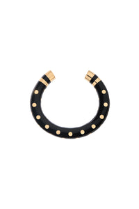 Bracelet Positano Clou Gm Noir - Doré et noir