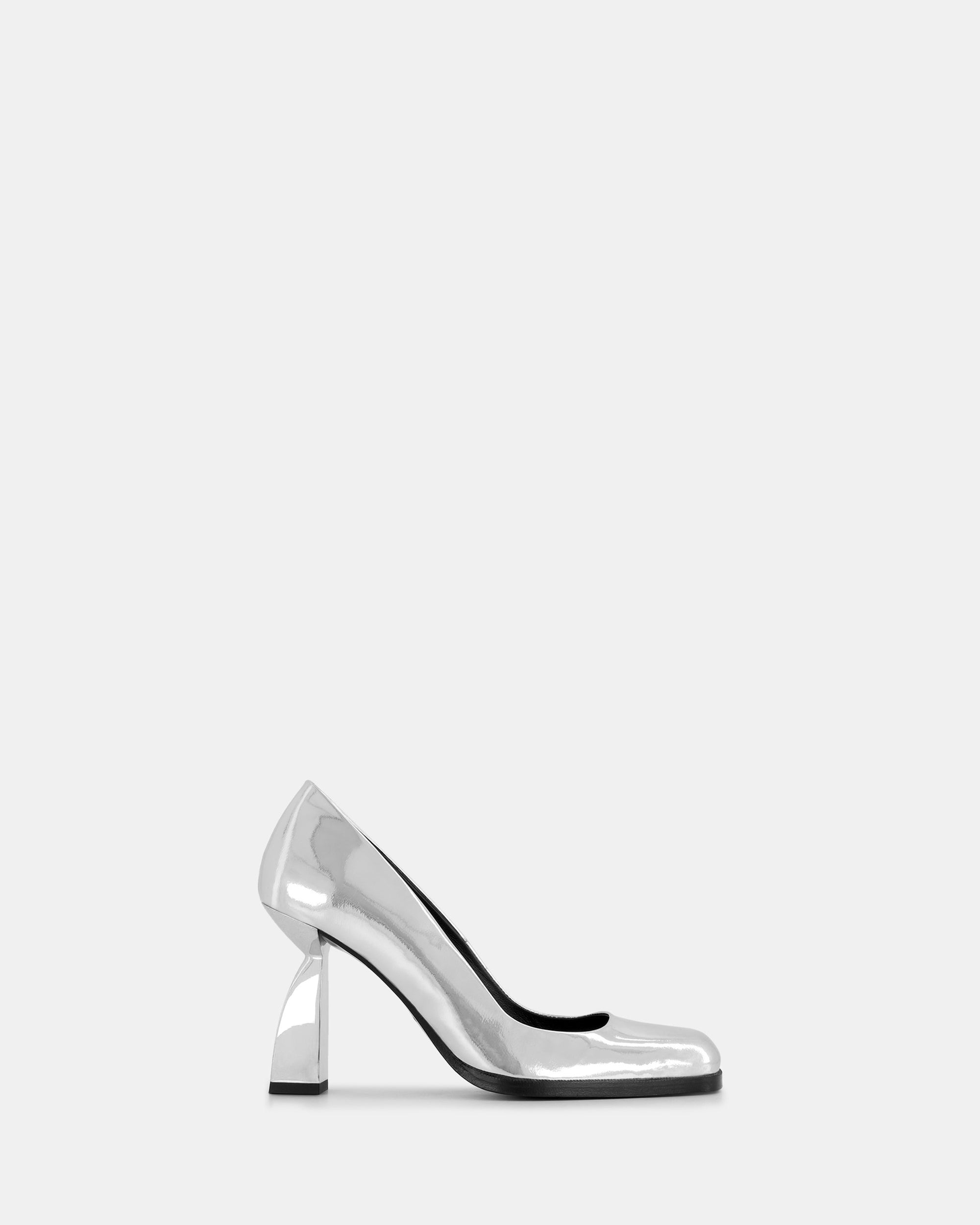 Angel N 90 pumps - Silver Specchio