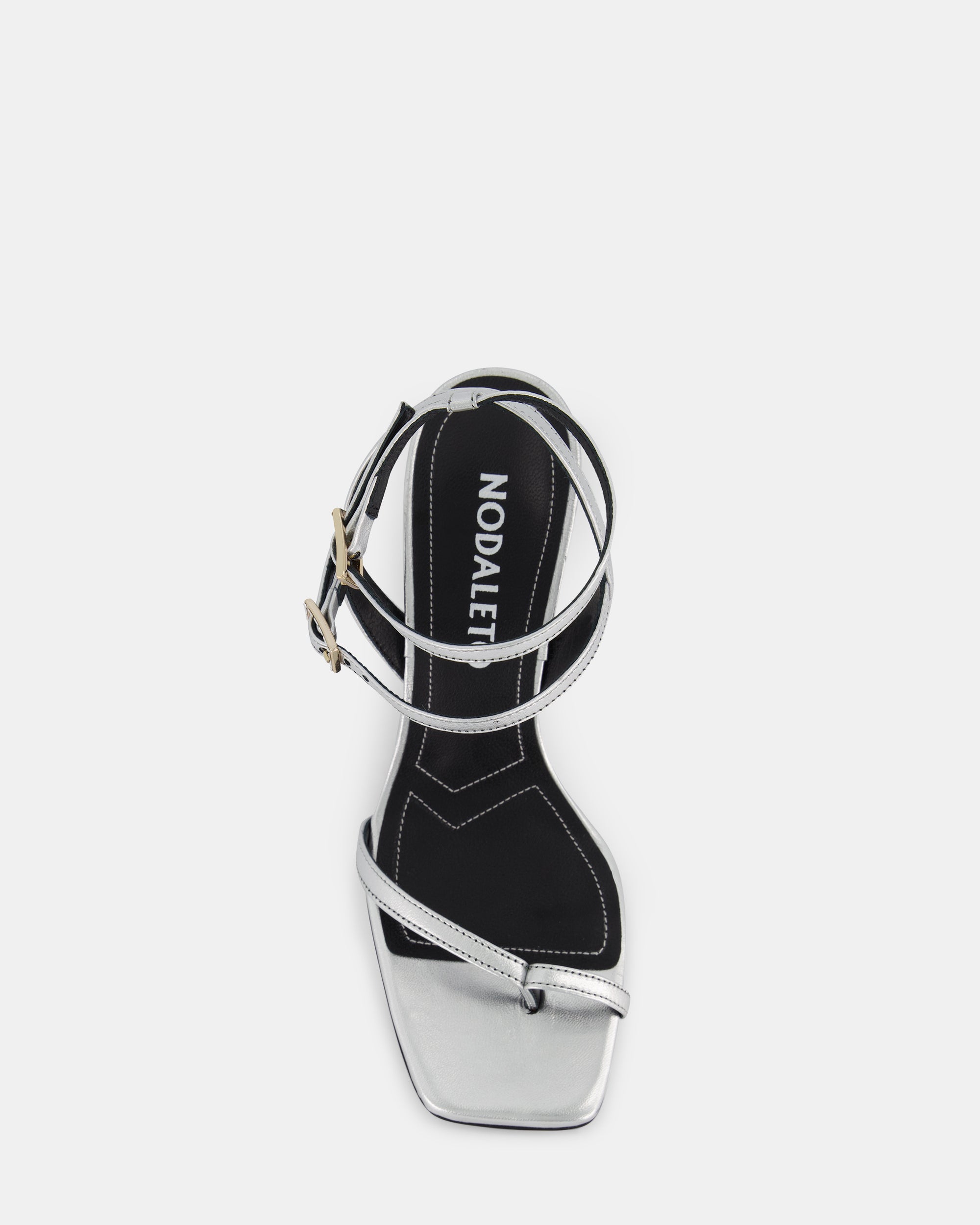 Angel C 90 pumps - Metallic silver