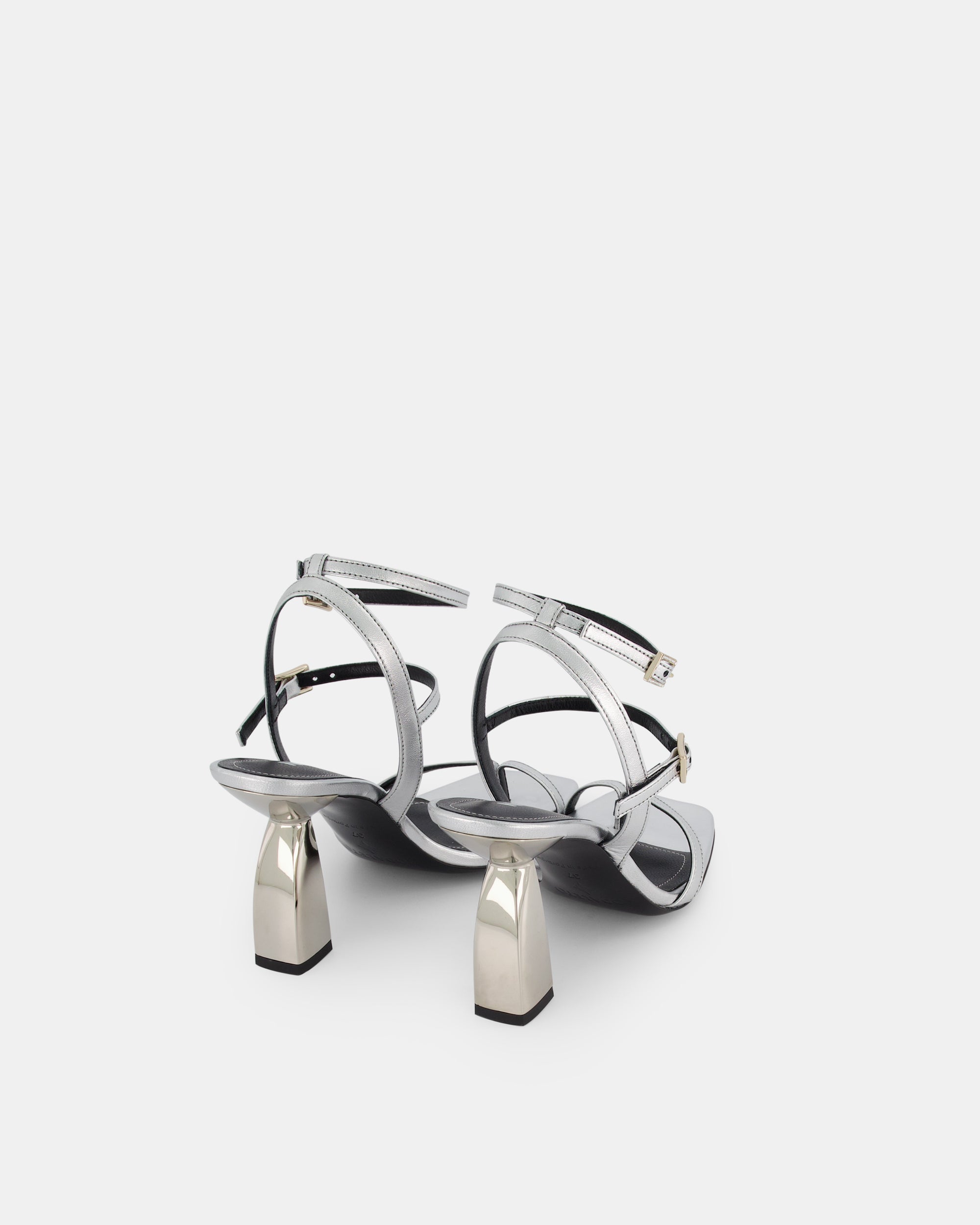 Angel C 90 pumps - Metallic silver