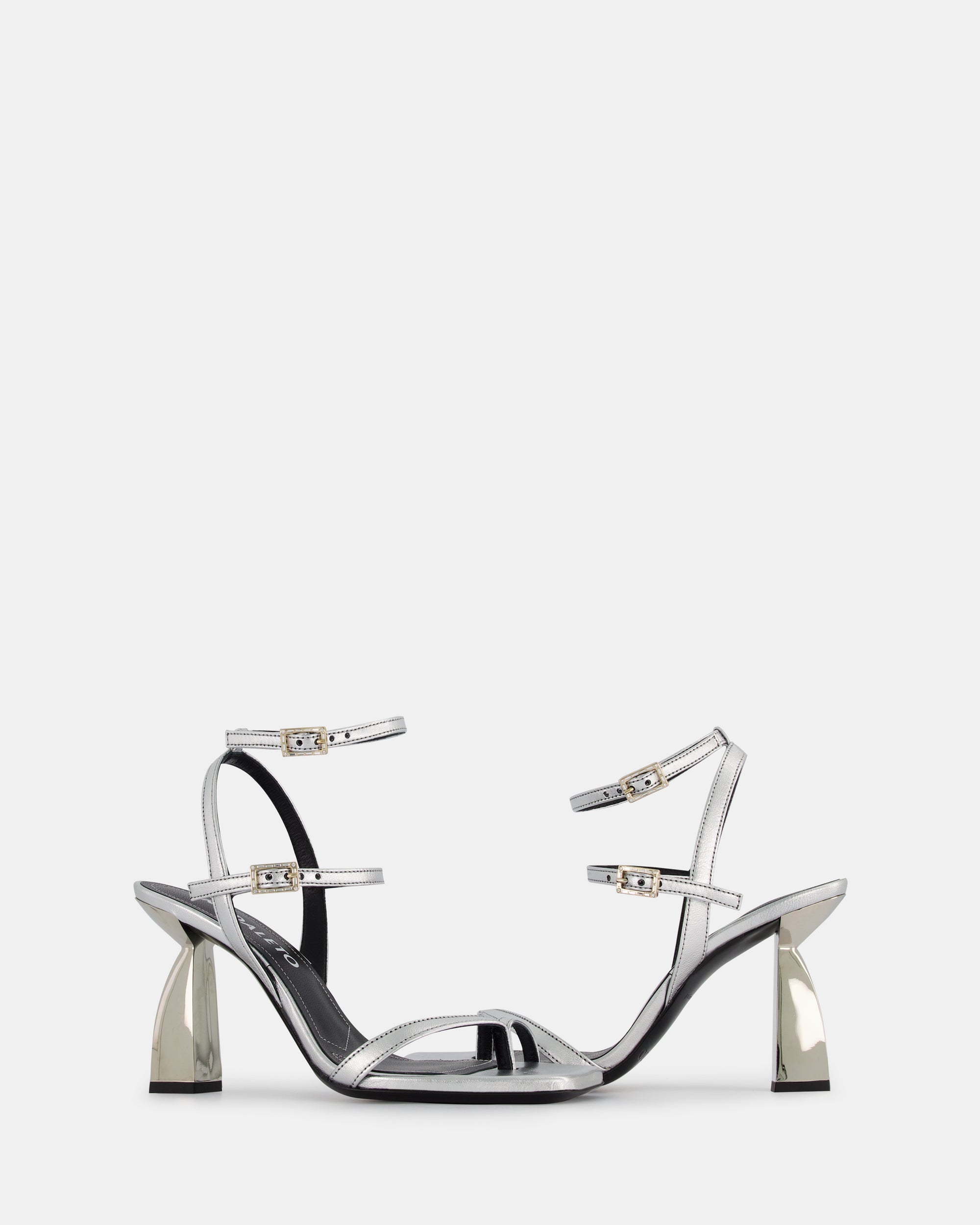 Angel C 90 pumps - Metallic silver