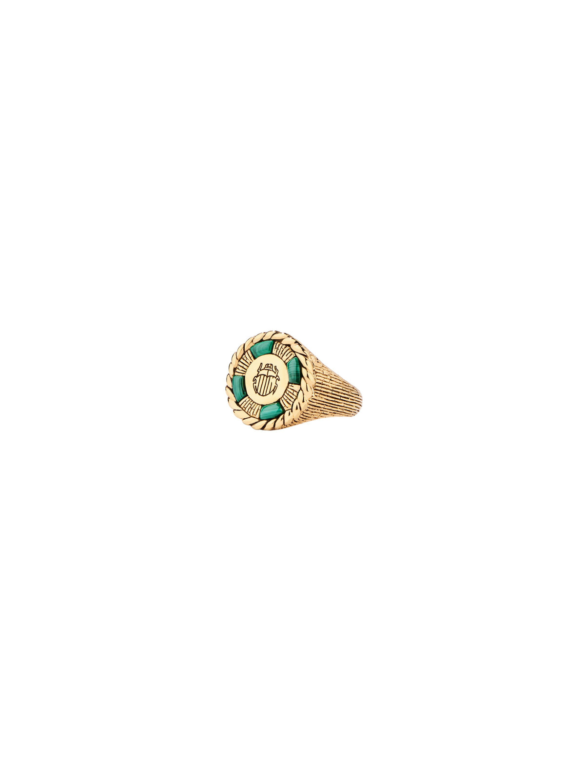 Bague Bague Biriby - Doré et vert