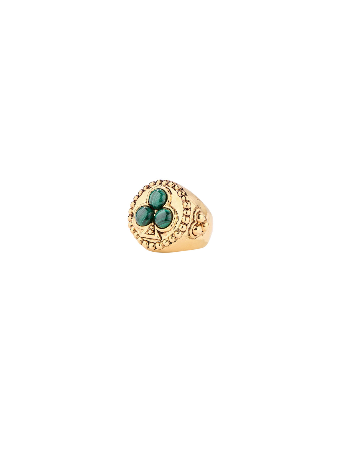 Bague Bague Trifea - Doré et vert