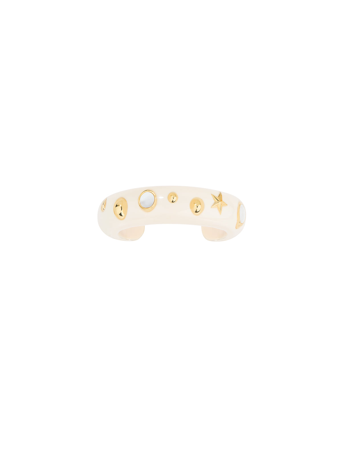 Bracelet Bracelet Cylla - Doré et ivoire