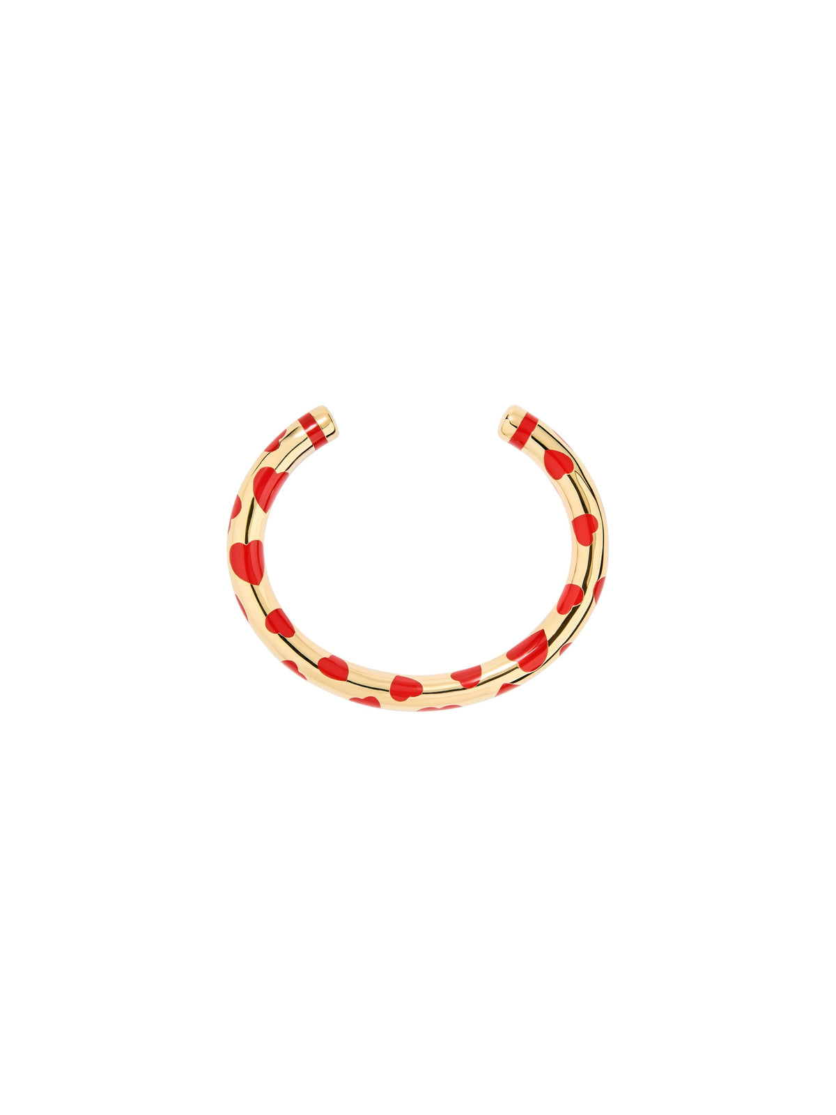 Bracelet Bracelet Positano Coeur Corail - Doré et Corail