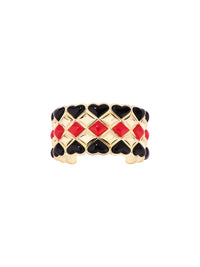 Bluffy cuff plated in 18K gold - Gold