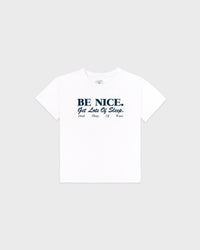 T-shirt enfant « Be Nice » - Blanc