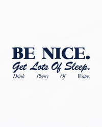 T-shirt enfant « Be Nice » - Blanc