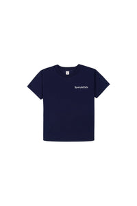 T-shirt Play Tennis - Bleu Marine Foncé & Blanc