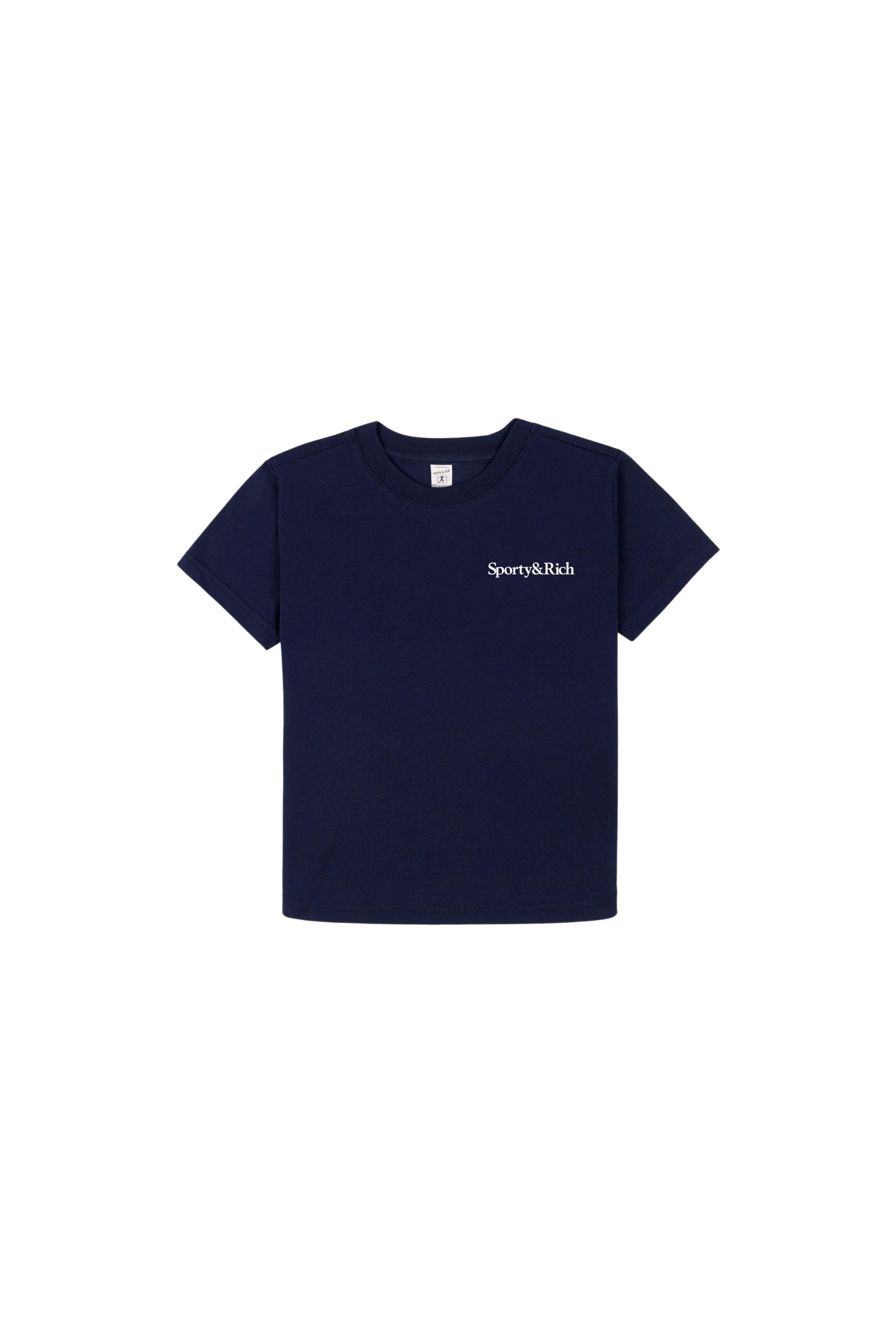 T-shirt Play Tennis - Bleu Marine Foncé & Blanc