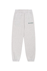 Pantalon de survêtement Serif Logo - Gris Chiné & Vert Forêt