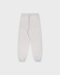 Pantalon de survêtement pour enfant Serif Logo - Gris chiné/Vert forêt