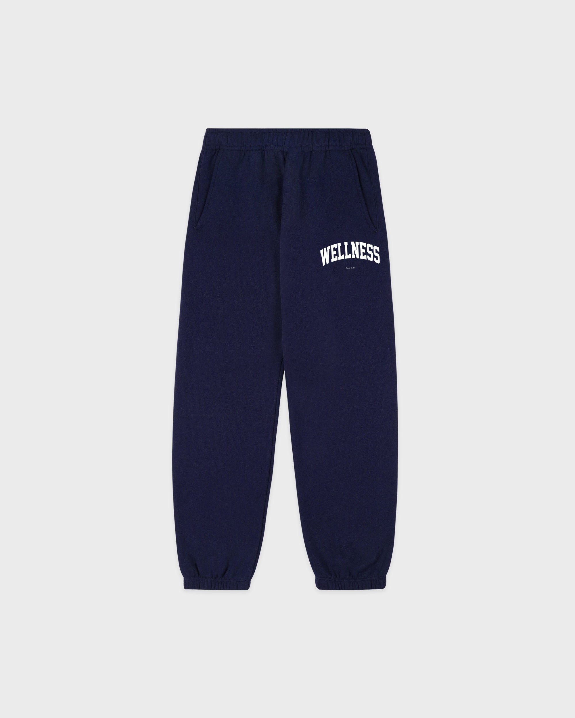 Pantalon de survêtement Wellness Ivy pour enfant - Bleu marine/Blanc
