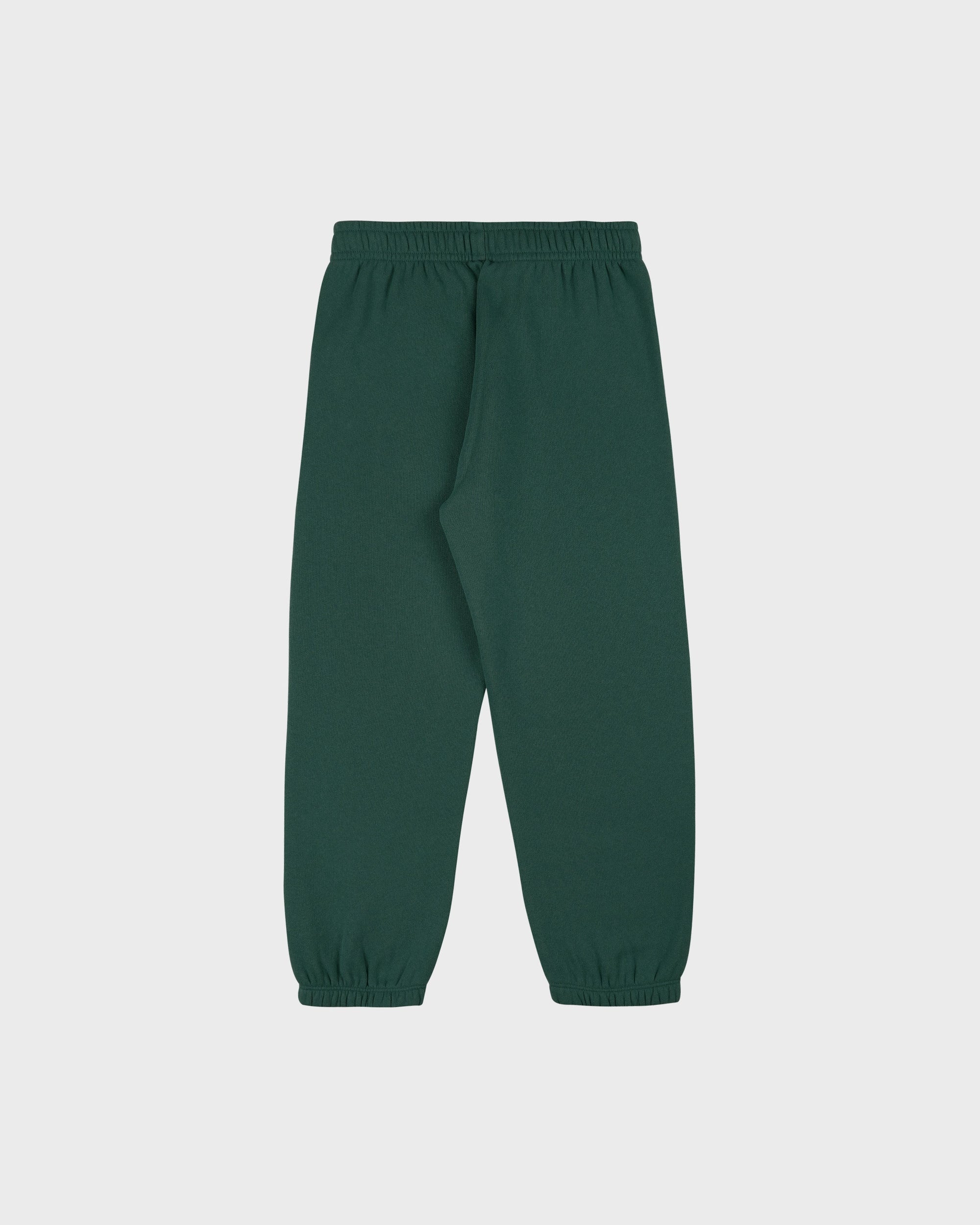Pantalon de survêtement pour enfant Serif Logo - Vert forêt/Blanc