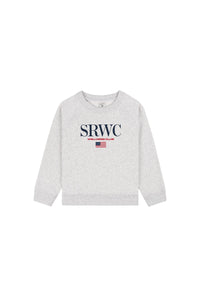 Nautical Kids Crewneck - Heather Gray