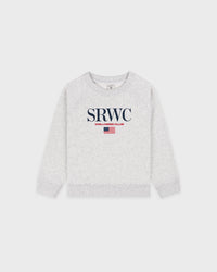 Nautical Kids Crewneck - Heather Gray