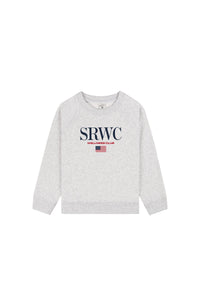 Pull à col rond Nautical - Gris Chiné