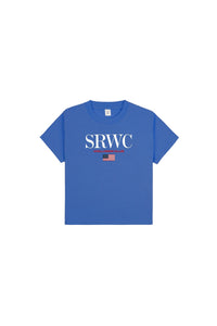 T-shirt oversize Nautical - Bleu