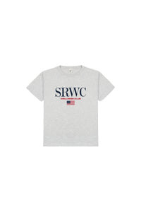 T-shirt oversize Nautical - Gris Chiné