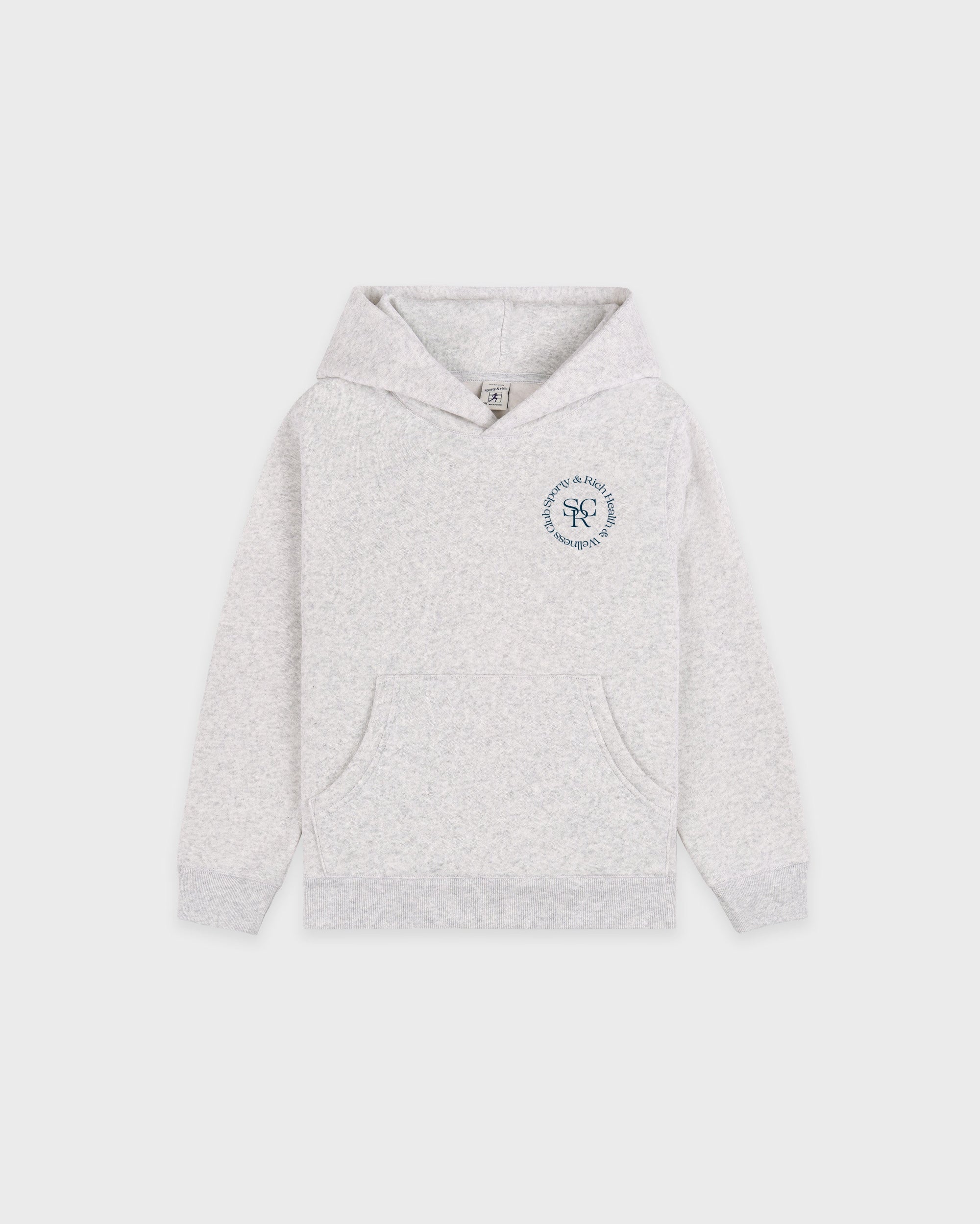 SRHWC Kids Hoodie - Heather Gray & Navy