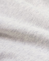 T-shirt à col rond « Wellness Ivy » pour enfants - Gris chiné/Vert forêt