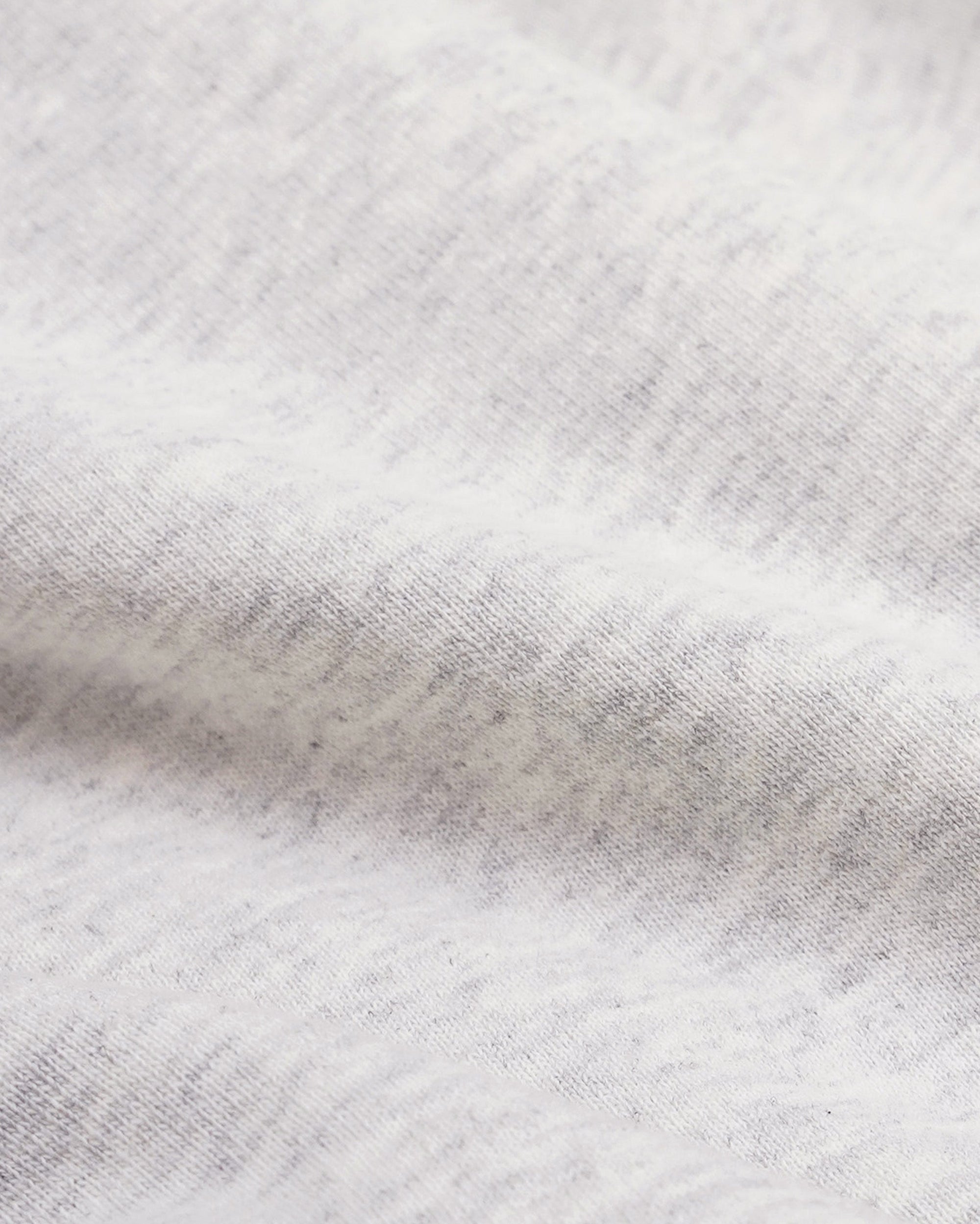 T-shirt à col rond « Wellness Ivy » pour enfants - Gris chiné/Vert forêt