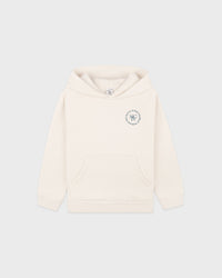 SRHWC Sweat à capuche pour enfants - Crème/Bleu marine