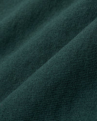 T-shirt à col rond « Wellness Ivy » pour enfants - Vert forêt/Blanc