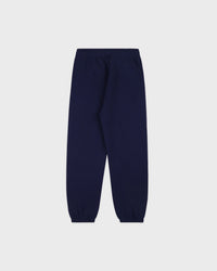 Pantalon de survêtement enfant avec logo Serif - Bleu marine foncé/Blanc