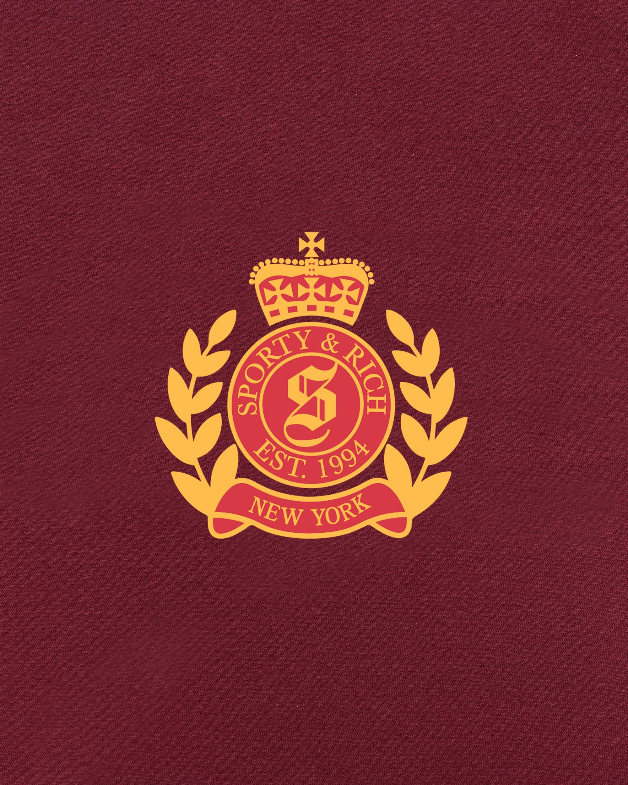 Pantalon de survêtement pour enfant NY Health Crest - Merlot