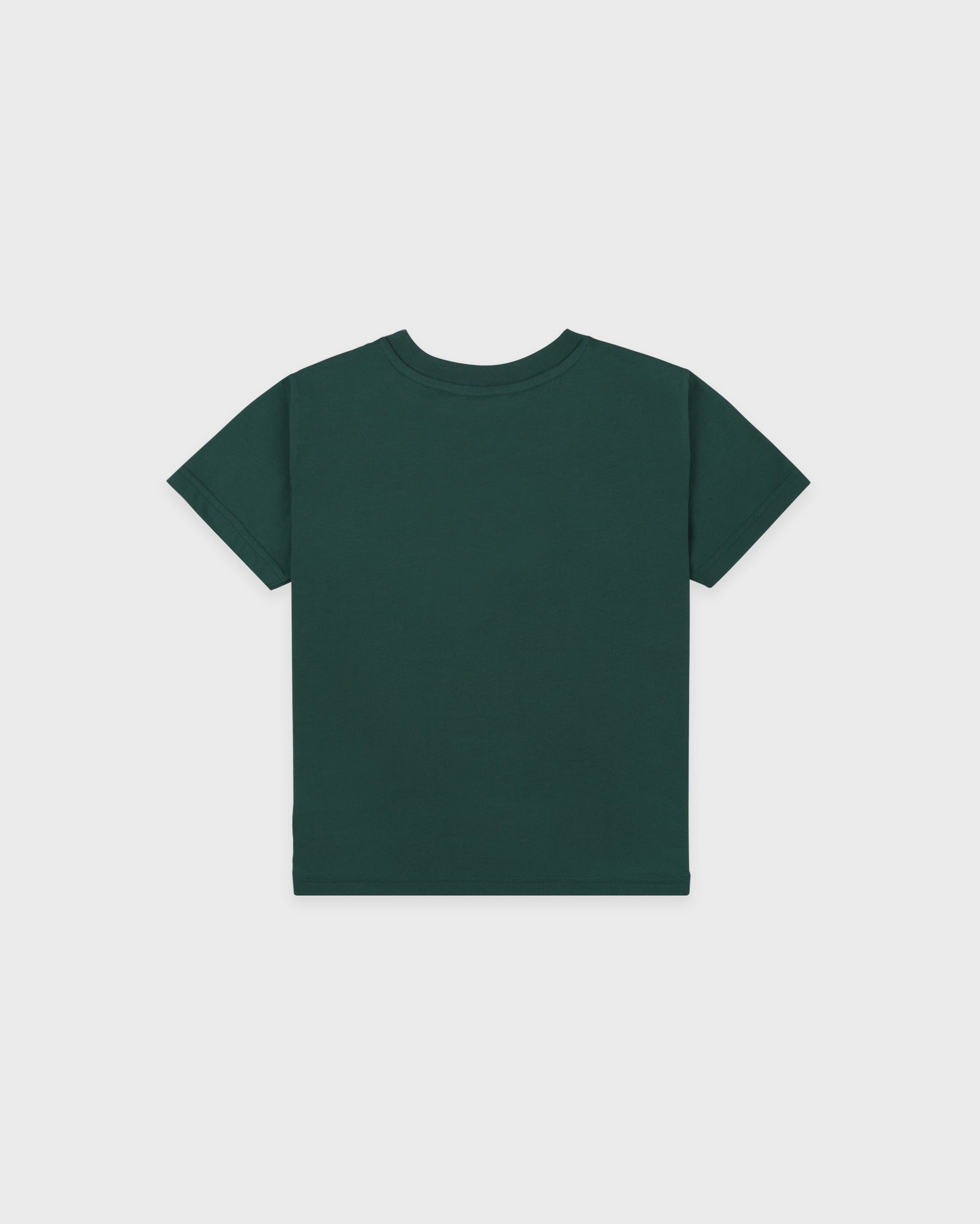 T-shirt enfant « Wellness Ivy » - Vert forêt/Blanc