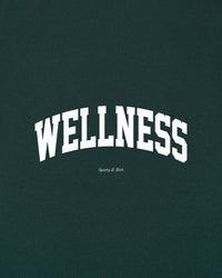 T-shirt enfant « Wellness Ivy » - Vert forêt/Blanc