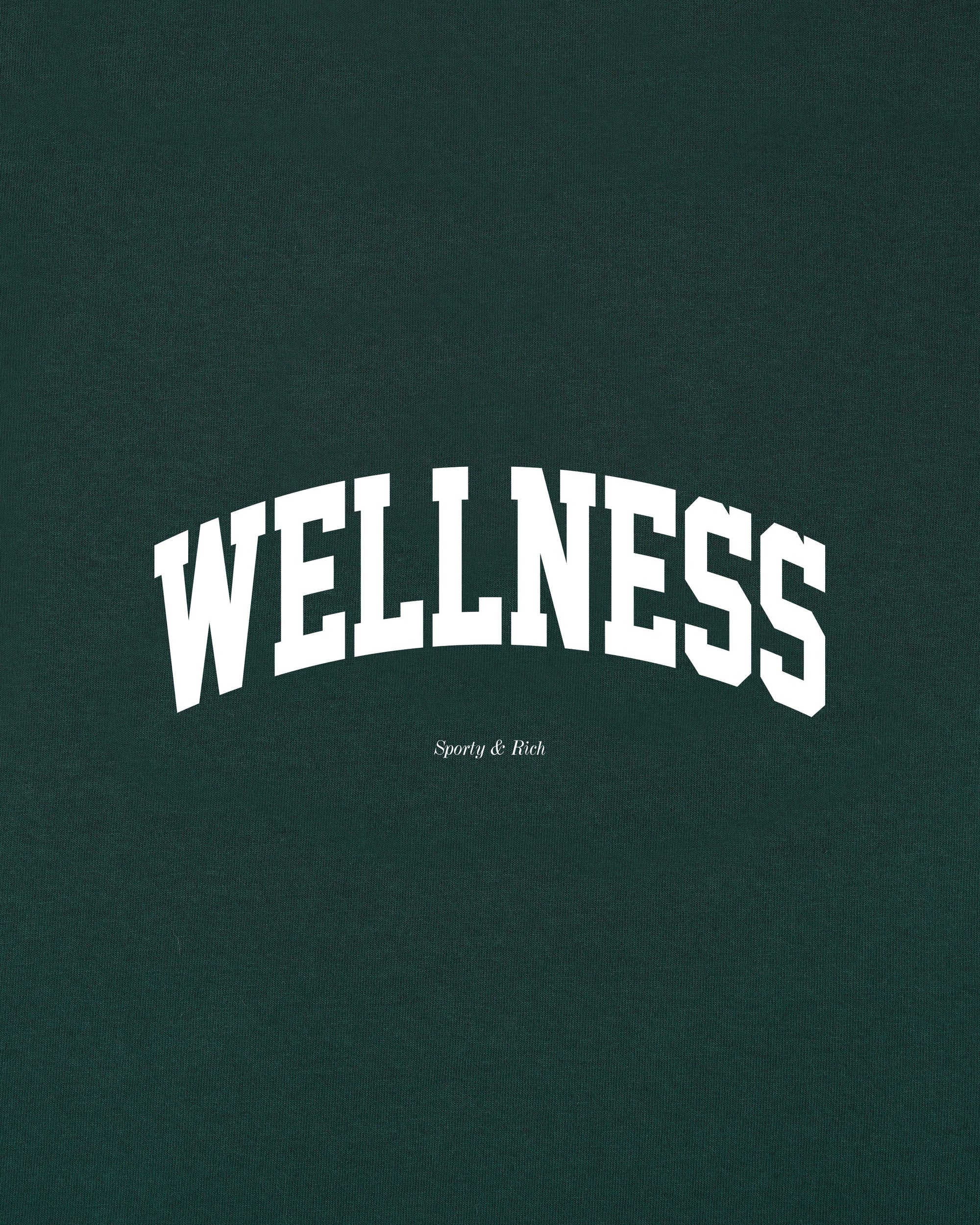 T-shirt enfant « Wellness Ivy » - Vert forêt/Blanc