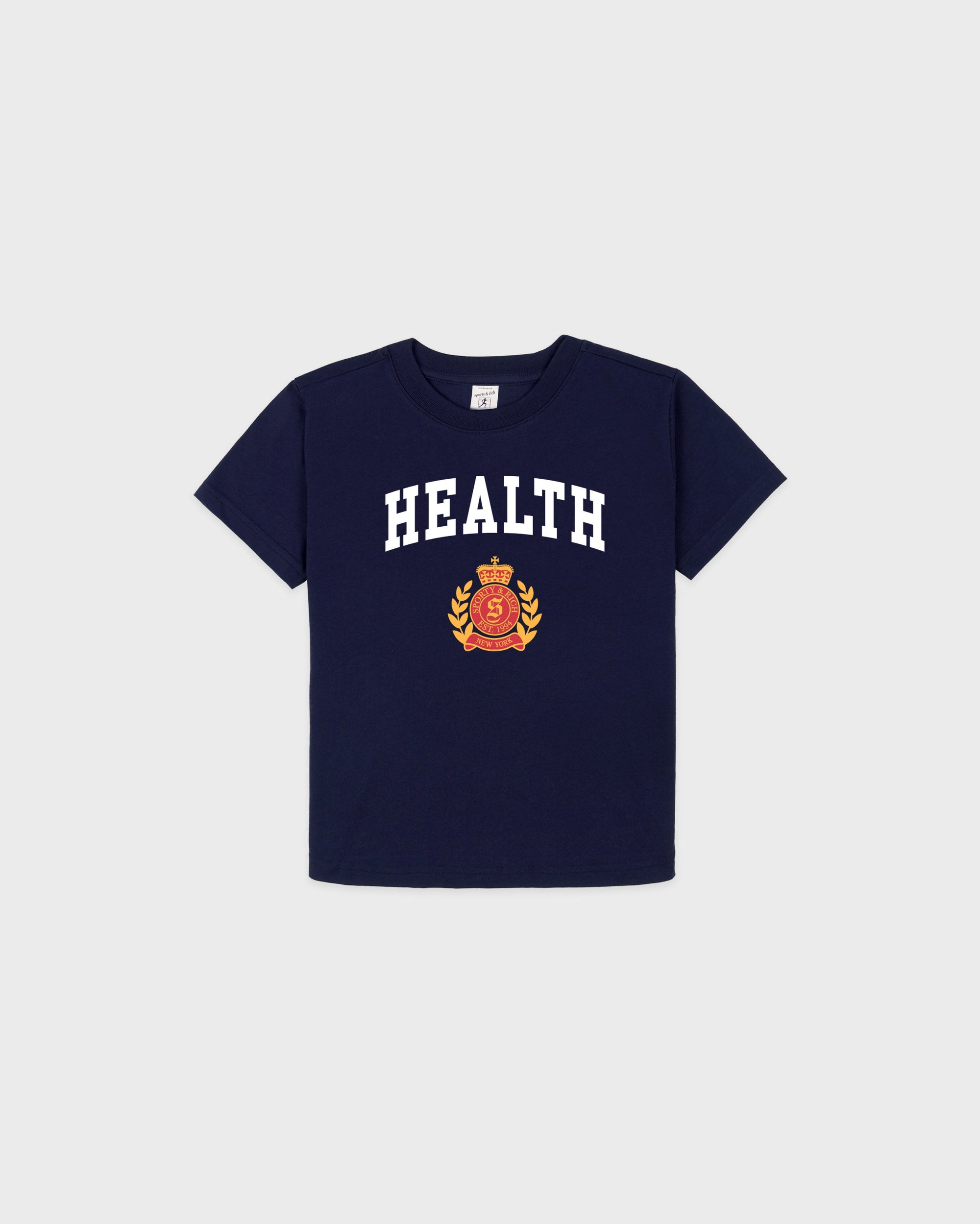 T-shirt enfant « NY Health Crest » - Bleu marine
