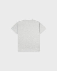 T-shirt « Wellness Ivy » pour enfants - Gris chiné/Vert forêt