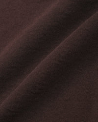 H&W Crest T-Shirt - Chocolate & Ecru