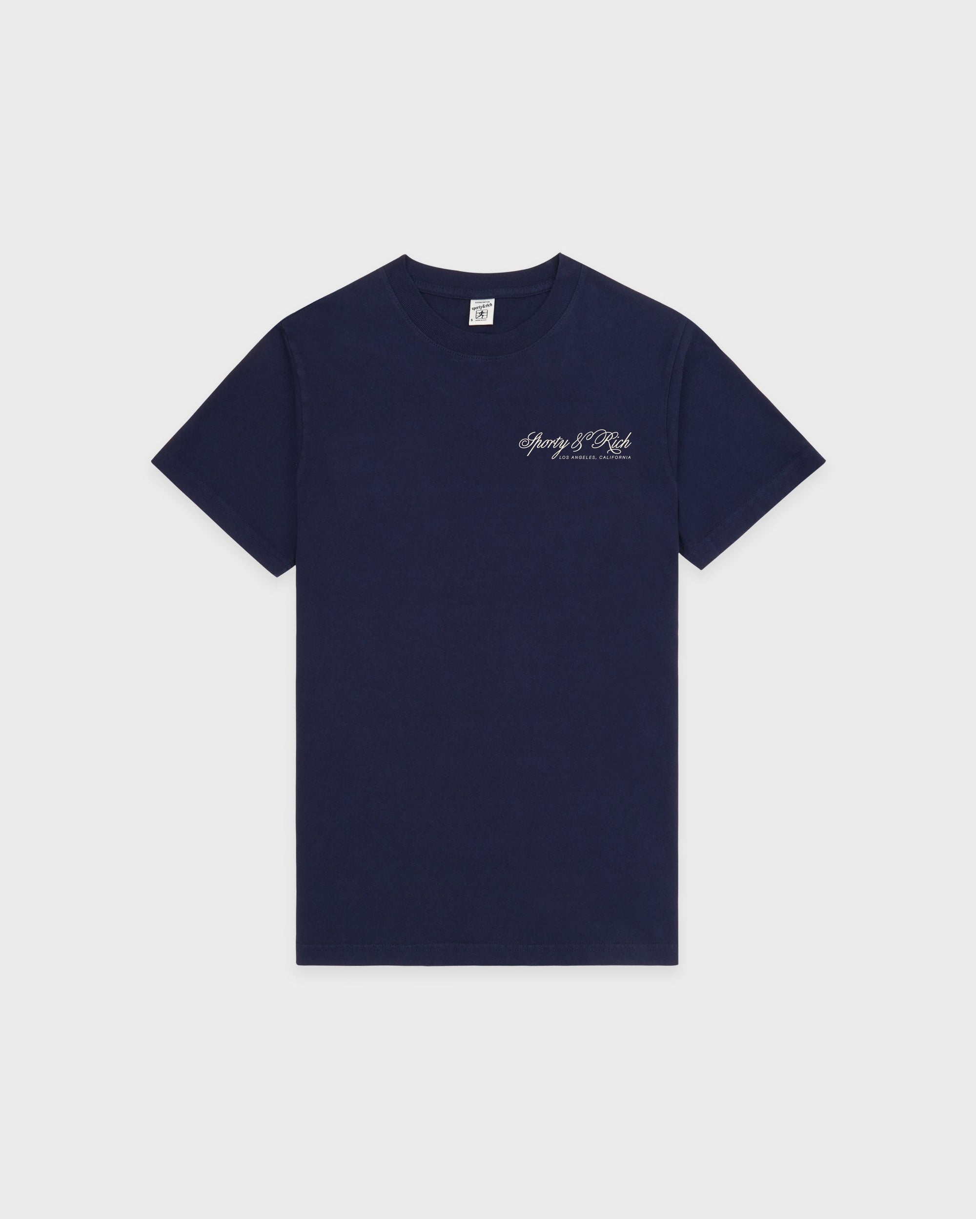T-shirt « International » - Bleu marine/Écru