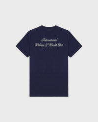 T-shirt « International » - Bleu marine/Écru