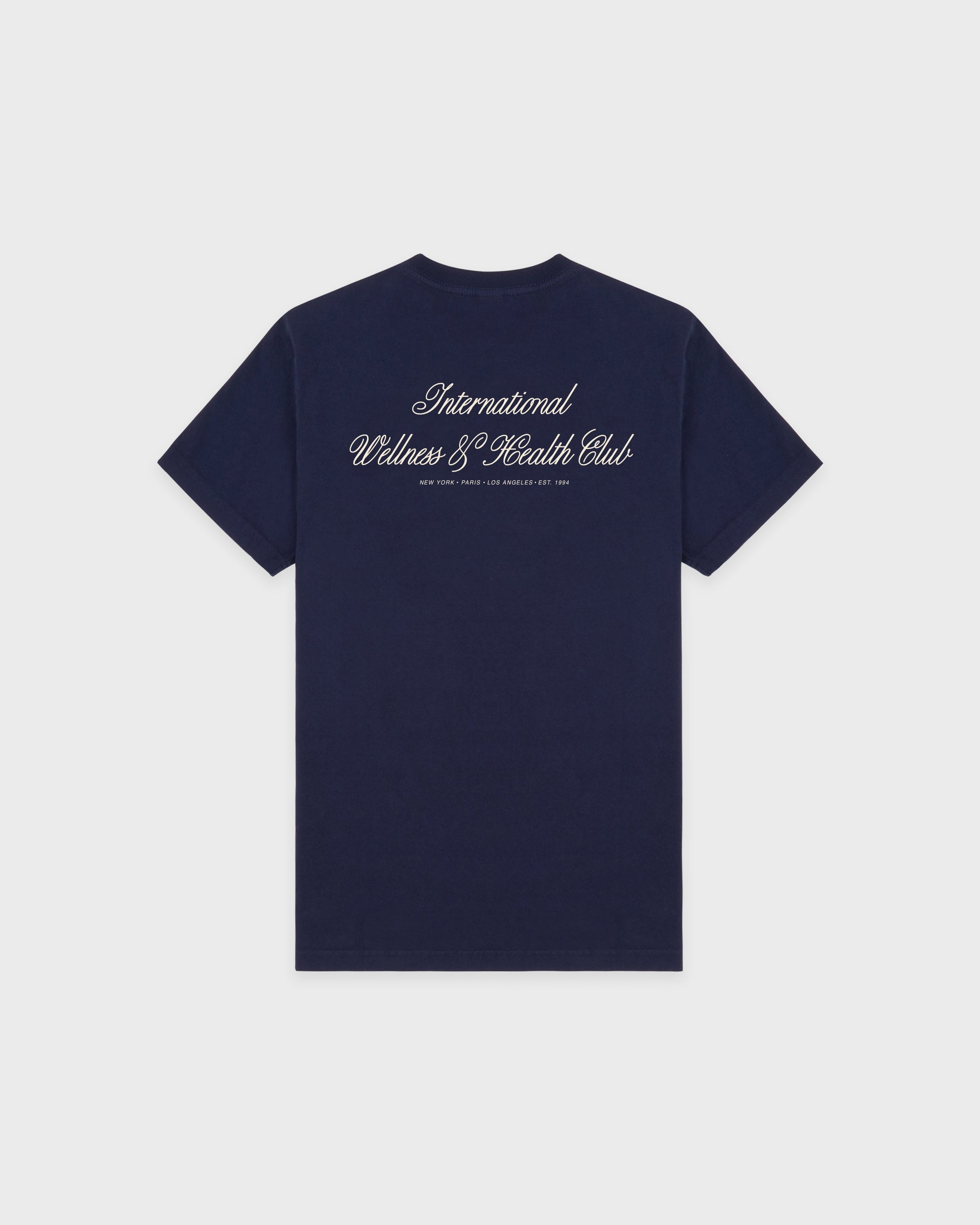 T-shirt « International » - Bleu marine/Écru