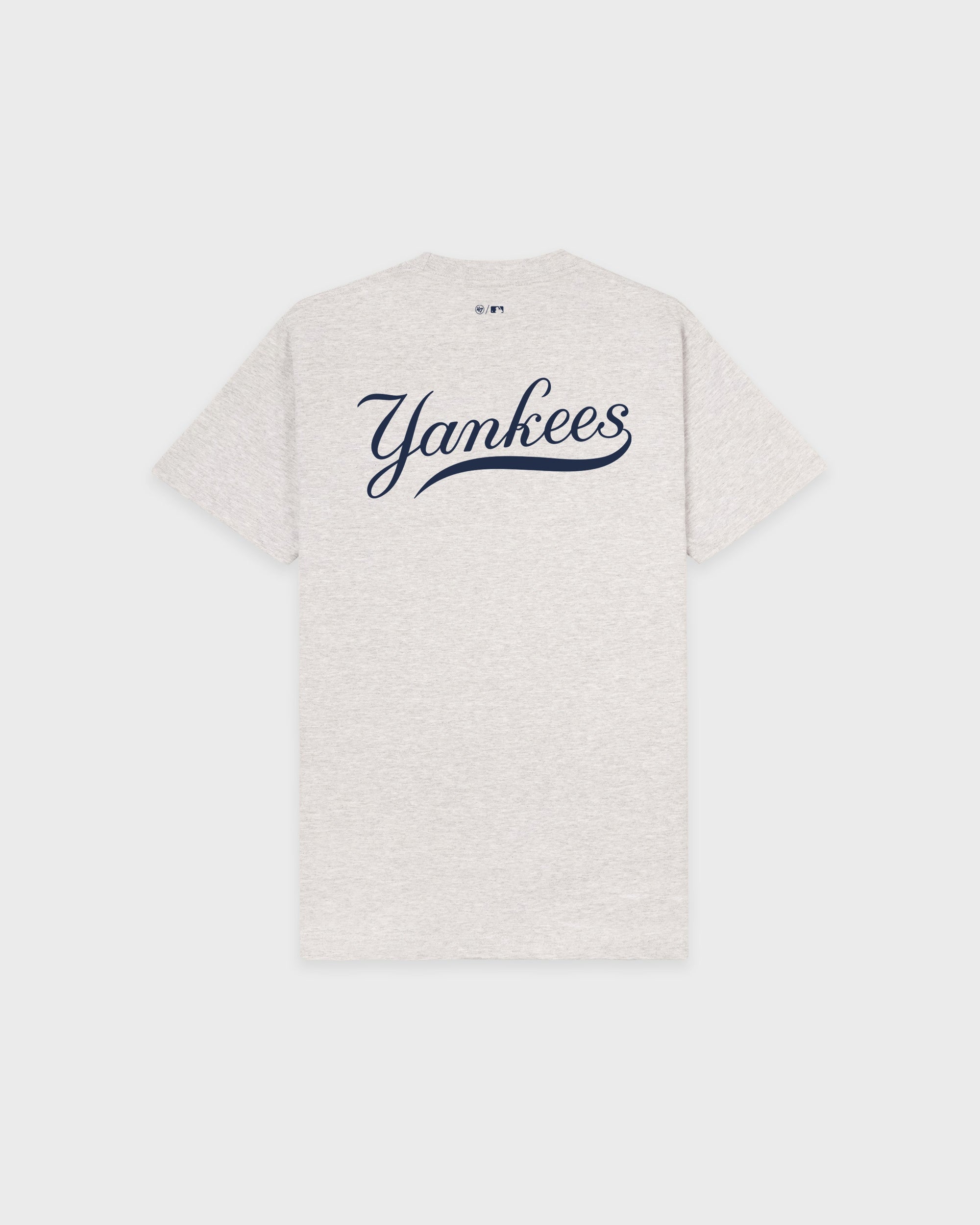 T-shirt Yankees Curve - Gris chiné/Bleu marine