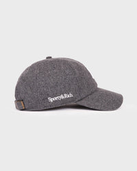 Casquette en laine Yankees Serif - Gris foncé/Blanc