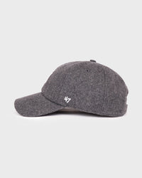 Casquette en laine Yankees Serif - Gris foncé/Blanc